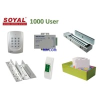 ราคา Access Control SOYAL รุ่น AR-721 From Taiwan พร้อมอุปกรณ์ประตู ชุดโปรโมชั่น
