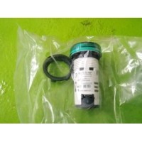 Schneider Pilot Light หลอดไฟแสดงสถานะ แบบต่อตรงใช้ไฟ 220/240 V ขนาด 22/25 มม. สีเชียว รุ่น Harmony XA7 XB7EV03MP