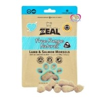 ราคา Zeal Natural Lamb and Salmon(100g) ขนมเนื้อแกะ แซลมอนอบแห้ง นำเข้าจากนิวซีแลนด์
