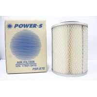ราคา ไส้กรองอากาศ POWER-S สำหรับ รถบรรทุก ฮีโน่ HINO FB777 FB112 (17801-2410) อะไหล่แท้ (รหัส PSA-970-S)