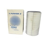 ราคา ไส้กรองอากาศ POWER-S สำหรับ รถบรรทุก ฮีโน่ HINO FM2K ลูกนอก (17801-2490) อะไหล่แท้ (รหัส PSA-972-S)