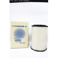 ราคา ไส้กรองอากาศPOWER-S สำหรับ รถบรรทุก ฮีโน่ HINO MEGA 6 ล้อ (17801-2980) อะไหล่แท้ (รหัส PSA-990-S)