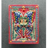 ราคา เทพจำแลงภมร เนื้อว่านสีขาวเพ้นท์สี หลังแมงมุม (พิมพ์ใหญ่) ครูบากฤษณะ