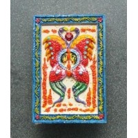 ราคา เทพจำแลงภมร เนื้อว่านสีขาวเพ้นท์สี หลังแมงมุม (พิมพ์กลาง) ครูบากฤษณะ