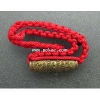 ราคา ตะกรุดเสน่ห์ใจขาด ทองเหลืองพร้อมสายรัดข้อมือ พระอาจารย์โอ พุทโธรักษา พุทธสถานวิหารพระธรรมราช