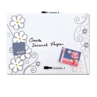 ราคา กระดานไวท์บอร์ดFoam Flower Tin Board