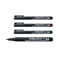 ราคา ปากกาเขียนแผ่นใสลบไม่ได้ Artline EK-854M -1.0mm.