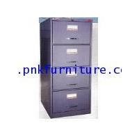 ราคา kkw4-29 ตู้เหล็กเก็บเอกสาร 4 ลิ้นชักขนาด 46*61*132 ซม. มอก.