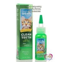 ราคา SALE TropicleanFresh Breath Clean Teeth GelเจลสลายคราบหินปูนสำหรับแมวจากU.S.A ขนาด 2 ออนซ์