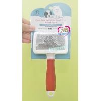 ราคา แปรงหวีขนสุนัข สลิคเกอร์ CC102 ไม่มีหมุด Size S สางขนที่ตาย สางขนร่วง ทำขนฟู สำหรับสุนัขแมวขนยาว