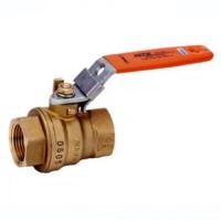 ราคา KITZ Brass Ball Valve W.O.G. 600 Psi. Thread End BS21 Size 1-1/4 Inch. model. AKTAF