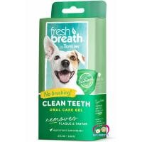 ราคา TropicleanFresh Breath Clean Teeth GelเจลสลายคราบหินปูนสุนัขและแมวจากU.S.A ขนาด 2 ออนซ์