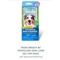 ราคา TropicleanFresh Breath Clean Teeth GelเจลสลายคราบหินปูนสุนัขและแมวจากU.S.A 4 ออนซ์ สูตรไวท์เทนนิ่ง