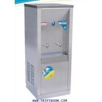 ราคา ตู้ทำน้ำเย็น ต่อท่อประปา MAXCOOL แม็คคูล รุ่น MC-2PW 2 หัวก๊อก แบบแผงความร้อน AE7XX
