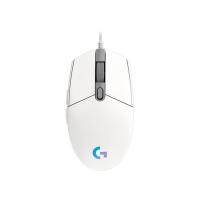 ราคา เมาส์เกมมิ่ง Logitech Gaming Mouse G102 Gen Lightsync White (097855156013)