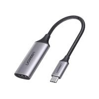 ราคา UGREEN USB-C to HDMI Thanderbolt 3 Connecter 4K Gray (6957303874445)