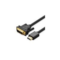 ราคา UGREEN DVI PC Male to HDMI Male Cable 1.5M. Black (6957303891504)