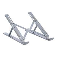 ราคา แท่นวางโน๊ตบุ๊ค TECHPRO Portable Aluminum Laptop Stand Grey (8857881608199)