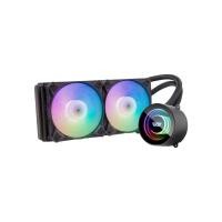 ราคา ชุดระบายความร้อนซีพียู DARKFLASH CPU Liquid Cooler DX-240 ARGB Black (6926170083855)