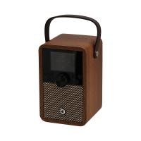 ราคา ลำโพงบลูทูธ Blue Box LED Classic box Wooden Brown (8858816639318)