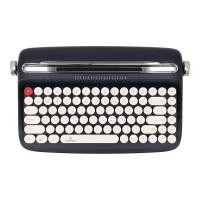ราคา คีย์บอร์ดไร้สาย TECHPRO Retro Mini Bluetooth (84Keys) B303 - Navy (8857826111760)