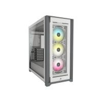 ราคา เคสคอมพิวเตอร์ Corsair Computer Case iCUE 5000X RGB TG White (840006627531)