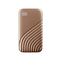 ราคา ฮาร์ดดิสก์ WD SSD Ext 2TB My Passport Type-C USB 3.2 Gold (619659184575)