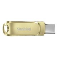 ราคา แฟลชไดร์ฟ SanDisk Ultra Dual Drive Luxe USB Type-C 128GB Gold (619659199616)