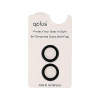 ราคา ฟิล์มกันเลนส์ QPLUS Camera Ring Lens iPhone 16/16 Plus Black (8859703424222)