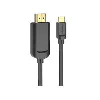 ราคา สายแปลง Vention USB-C to HDMI Cable Converter 2 เมตร Black (CGRBH) (6922794741379)