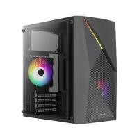 ราคา เคสคอมพิวเตอร์ AeroCool Raider Mini M-ATX Case (Black) (4711099472628)