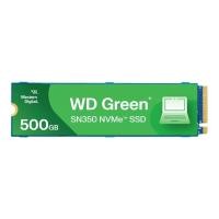 ราคา การ์ดเอสเอสดี WD SSD 500GB Green SN350 M.2 PCle/NVme R2400MB/s W1500MB/s - 3Year (WDS500G2G0C) (718037880099)