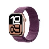 ราคา Apple Watch Series 10 GPS 42mm Rose Gold Aluminium Case with Plum Sport Loop (195949568084)