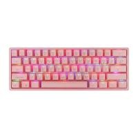 ราคา คีย์บอร์ดเกมมิ่ง Tsunami MK-61 Max Sakura Pink - Blue Switch (0689176505849)