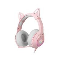 ราคา หูฟังเกมมิ่ง Onikuma Gaming Headset K9 3.5mm Pink (6972470560657)