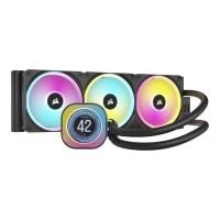 ราคา ชุดระบายความร้อนซีพียู Corsair iCUE LINK H150i LCD Liquid CPU Cooler Black (CW-9061008-WW) (840006665908)