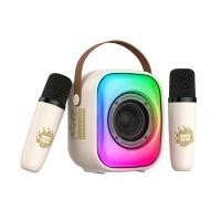 ราคา Onikuma Karaoke RGB Speaker with Mic ลำโพงคาราโอเกะไร้สาย + ไมโครโฟนไร้สาย 2 อัน รุ่น L7