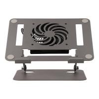 ราคา แท่นวางโน๊ตบุ๊ค TECHPRO Aluminum Cooler Laptop Stand Gray (8857882569024)