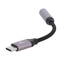ราคา สายแปลงหูฟัง TECHPRO Adapter HEADPHONE USB-C Male to 3.5mm Audio Female Jack Purple (8857899017525)