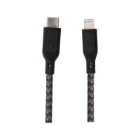 ราคา สายชาร์จ TITANV USB-C to Lightning Cable Nylon 3A/60W Super Fast Charge (MFI) 1.5M Balck (TI-C06) (8851824514684)