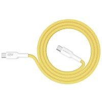 ราคา สายชาร์จ ALPHA.X USB-C to USB-C Cable 1.2M Yellow (ALUSB-CC2) (8859531904583)