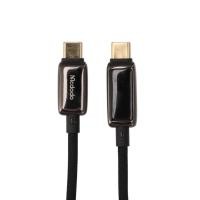 ราคา สายชาร์จ Mcdodo USB-C to USB-C Cable 100W Breathing Light LED Display Data 1.2M Black (CA-6680) (8857824087555)