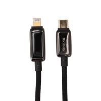 ราคา สายชาร์จ Mcdodo USB-C to Lightning Cable 36W Breathing Light LED Display & Data Sync 1.2M Black (CA-6670) (8857824638504)