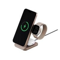 ราคา ที่ชาร์จไร้สาย ENERGEA 3-in-1 Qi2 Wireless Charger Foldable Magnetic Stand MAGTRIO PLUS 22.5W Gold (8885020102031)