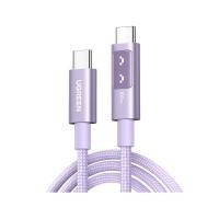 ราคา สายชาร์จ Ugreen USB-C to USB-C Cable Nylon 100W 1M. Robot Purple (65092) (6941876260928)