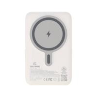 ราคา พาวเวอร์แบงค์ TECHPRO 10000 mAh 4-in-1 LED Indicator Magnetic Charger (GC1009) White (8857847629282)