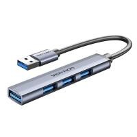 ราคา Vention Port Hub USB-A to 4xUSB 3.0 (CKOHB) Gray (6922794773271)
