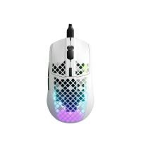 ราคา เมาส์เกมมิ่ง SteelSeries Aerox 3 Wired Mouse Snow White (5707119043212)