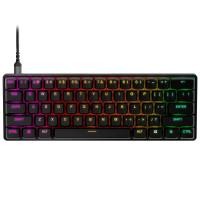 ราคา คีย์บอร์ดเกมมิ่ง SteelSeries Gaming Keyboard Apex Pro Mini (5707119043120)