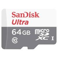 ราคา เมมโมรี่การ์ด SanDisk Ultra MicroSD 64GB (619659185077)